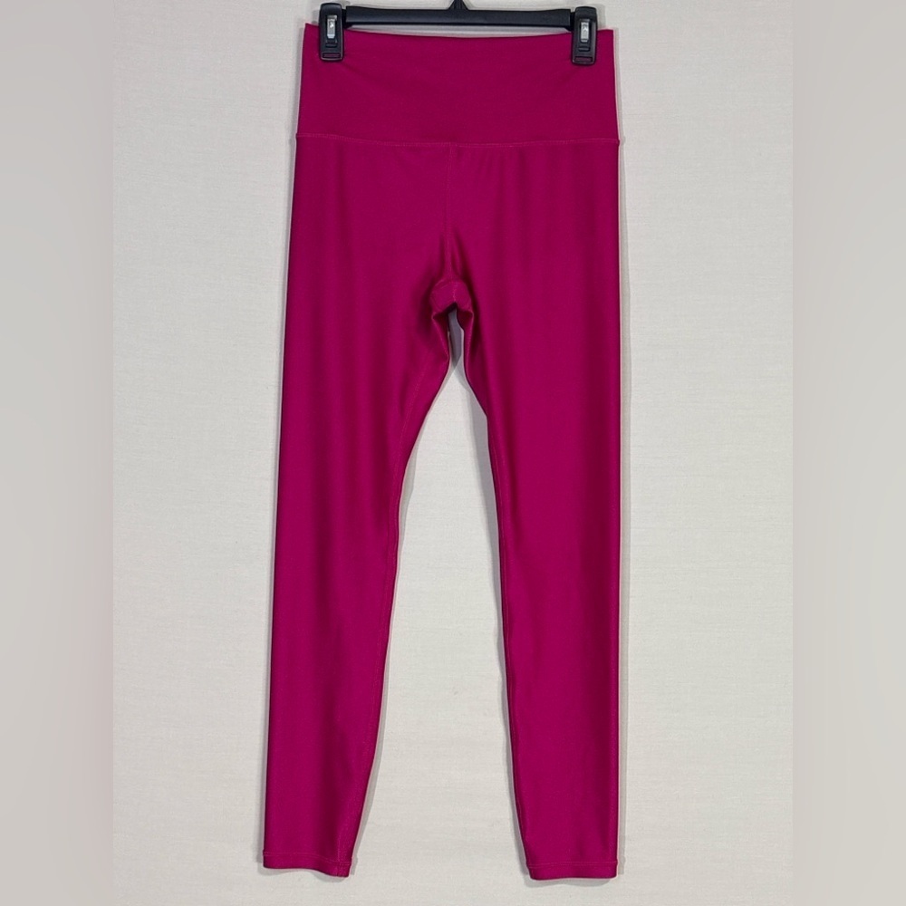Athleta Elation Shine Tight Leggings Pink Lustre M 7/8